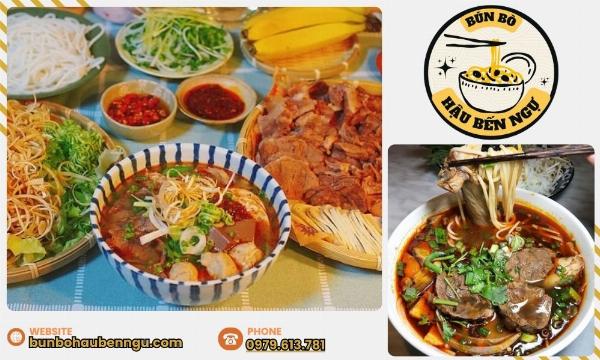 Cách chọn nguyên liệu tươi ngon cho bún bò Huế