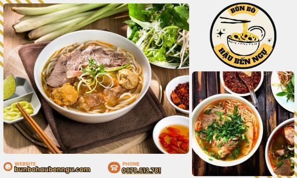 Các món ăn kèm phổ biến với bún bò Huế